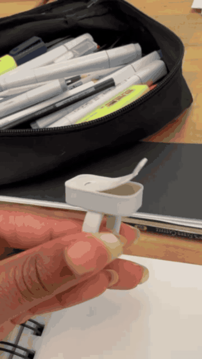 gif of 3d printed sardine can ring